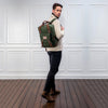 SKY GREEN Laptop Backpack - Smith & Blake - laptop bag, office bag, backpack , wallet for men , briefcase , messenger bag , laptop backpack , duffle bags ,corporate gifting idea , gift for men