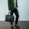 MOCHA BLUE Messenger Bag- Smith & Blake - laptop bag, office bag, backpack , wallet for men , briefcase , messenger bag , laptop backpack , duffle bags ,corporate gifting idea , gift for men