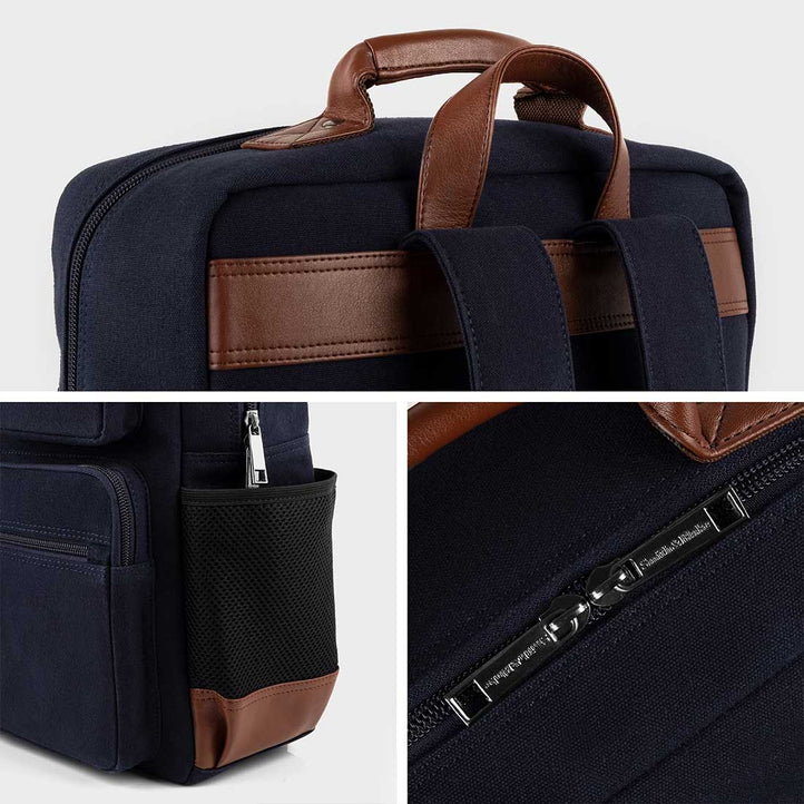 ELLIOT Blue Laptop Backpack