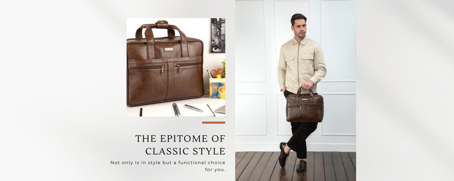 UPTOWN Messenger Bag Double Compartment – Smith & Blake