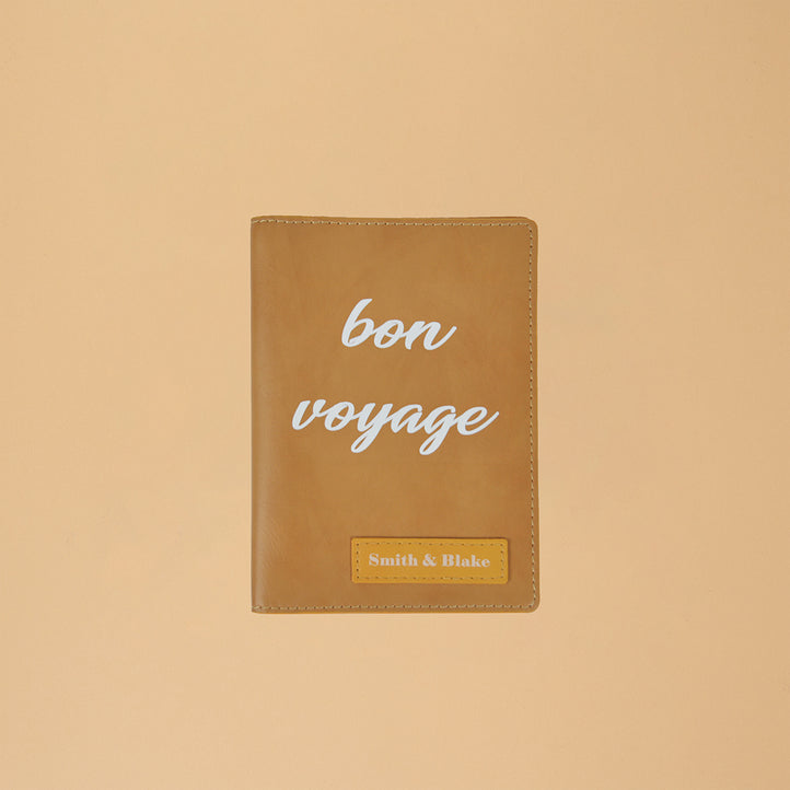 Passport Wallet Beige
