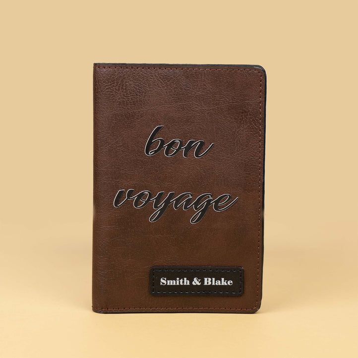 Passport Wallet Brown