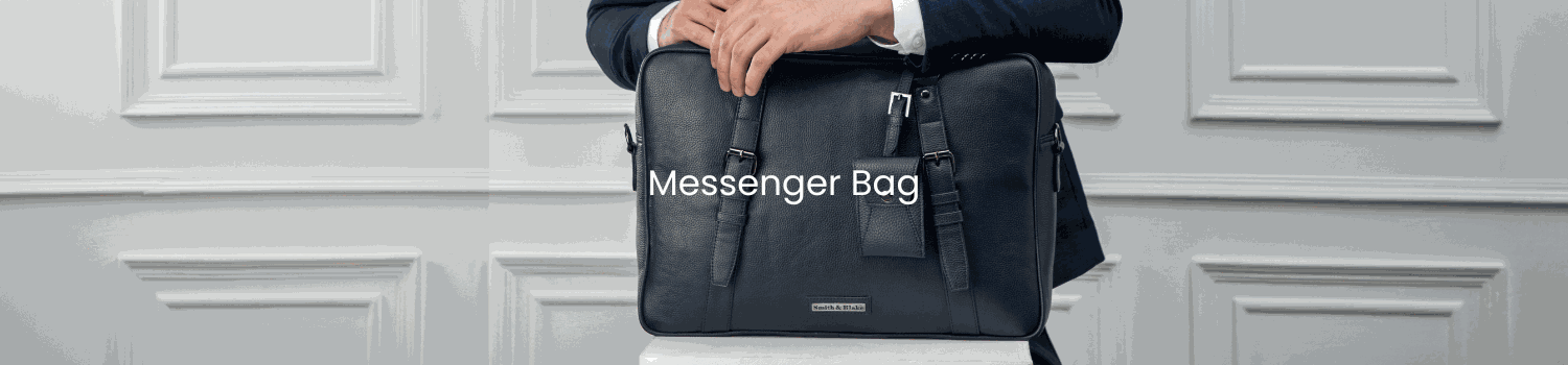 MANHATTAN Messenger Bag Double Compartment – Smith & Blake