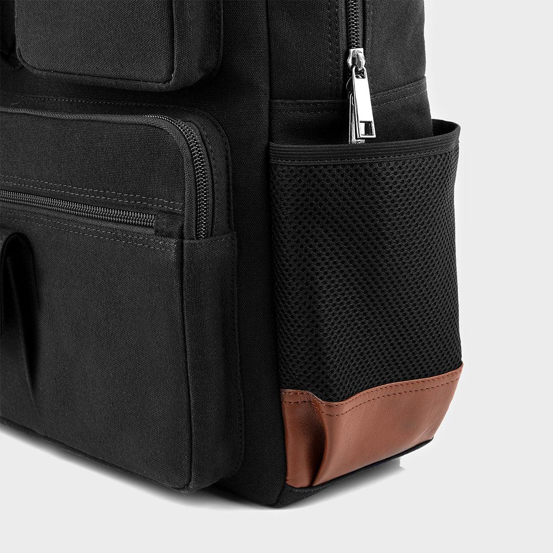 ELLIOT Black Laptop Backpack